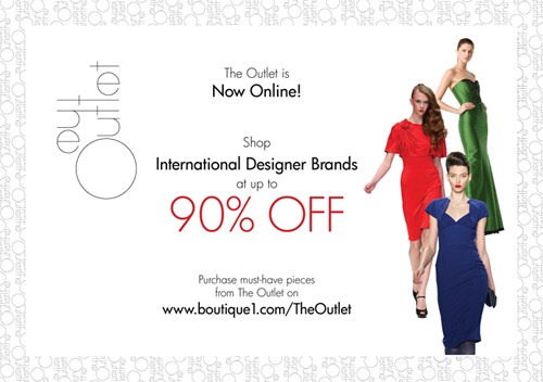 Boutique 1 Launches Outlet Store&nbsp;Online