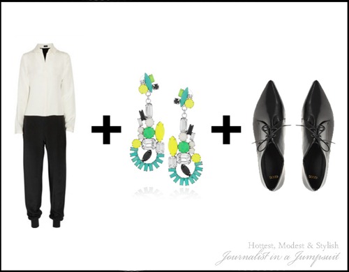 HottestModestStylishMonochrome silk