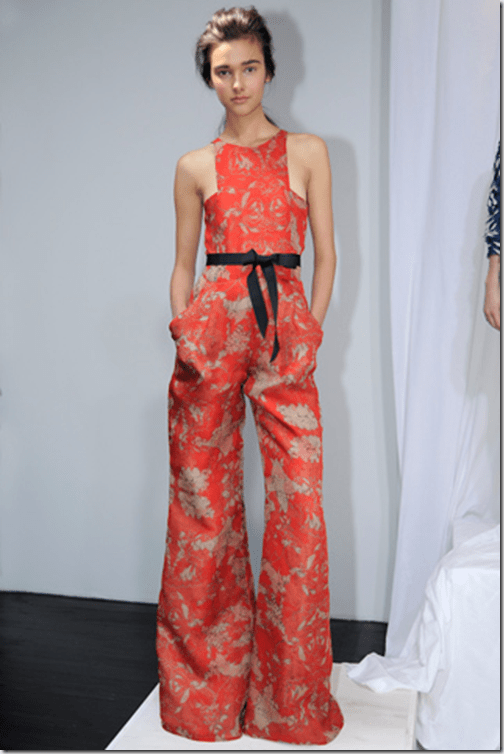 Jumpsuit of the Day: Wes Gordon SS2012 at&nbsp;NYFW