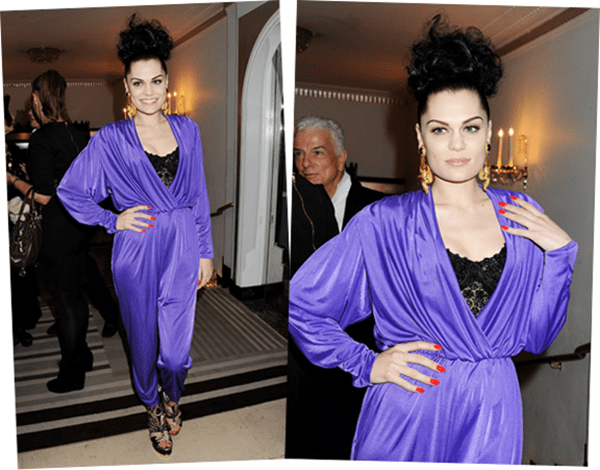 Jumpsuit of the Day: Jessie J Finally Wears a Jumpsuit That Isn’t Clinging to her&nbsp;Skin