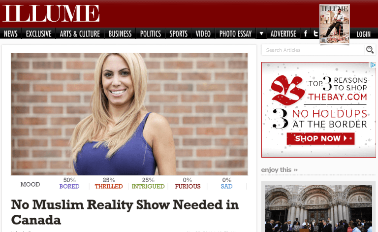 All-Canadian Muslim: A Reality Show You Won&rsquo;t Ever See On&nbsp;Television